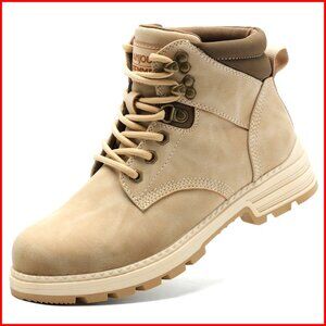 Women's Ankle Hiking Boots Lace Up Non Slip Outdoor Trekking Shoes